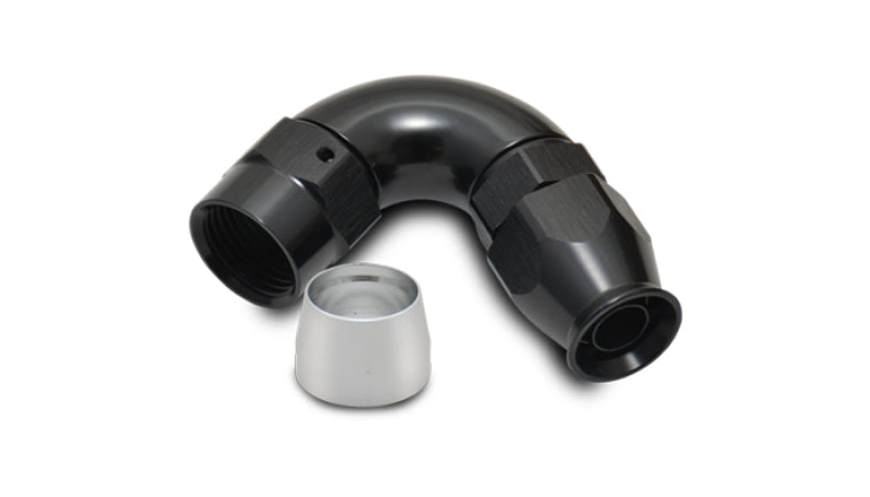 Vibrant -6AN 120 Degree Hose End Fitting for PTFE Lined Hose - Racecraft Industries