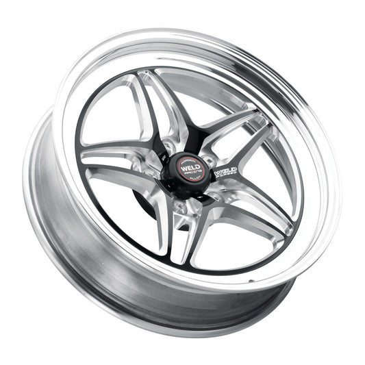 Weld S81 18x5 / 5x120 BP / 2.1in. BS (-23mm Offset) Black Wheel 3.18 ID (High Pad) - Non-Beadlock - Racecraft Industries
