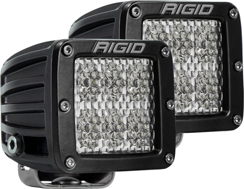 Rigid Industries D2 - 60 Deg. Lens Pair - Racecraft Industries