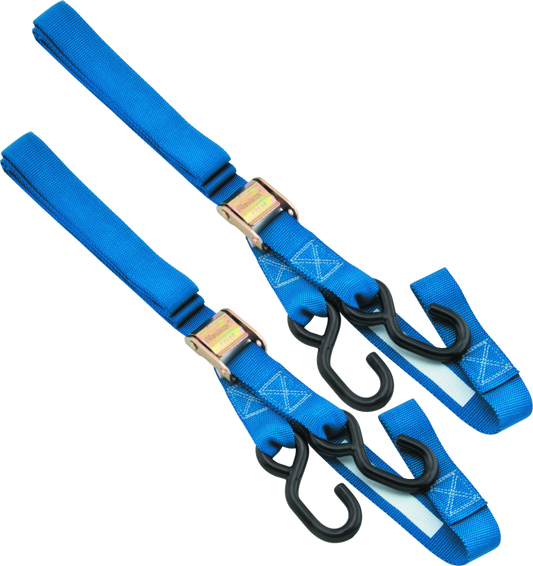 BikeMaster Tiedown 1-1/2 Integrated Softhook - Blue - Racecraft Industries