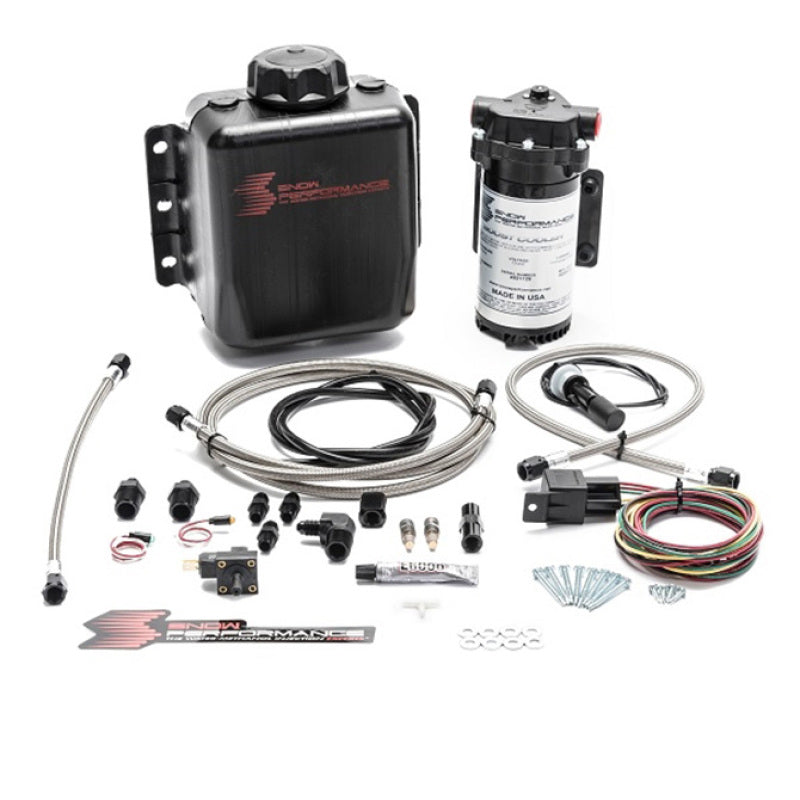 Snow Performance Stg 1 Boost Cooler F/I Water Injection Kit (Incl. SS Braided Line and 4AN Fittings) - Racecraft Industries