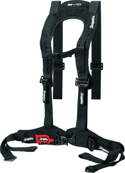 DragonFire Racing Harness Evo- Black - Racecraft Industries