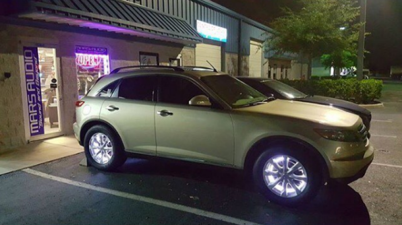 Oracle LED Illuminated Wheel Rings - Double LED - White SEE WARRANTY - Racecraft Industries