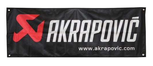 Akrapovic Flag size 140 X 52 - Racecraft Industries