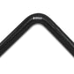 Vibrant 4 Ply Reinforced Silicone Elbow Connector - 1.25in ID x 8in Leg 90 Deg Elbow (BLACK) - Racecraft Industries