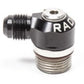 Radium Engineering 8AN ORB Banjo To 8an Male Adapter Fitting - Racecraft Industries