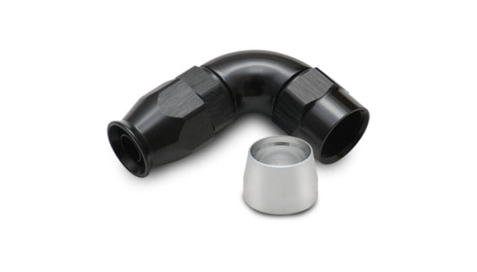 Vibrant 90 Degree One Piece Hose End for PTFE Lined Hose Size -12AN - Racecraft Industries