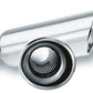 Borla 2.25in Inlet 4in Round Rolled Angle Cut Resonated x 13in Long Exhaust Tip - Racecraft Industries