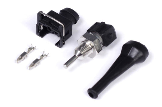 Haltech Oil Temperature Sensor High Range 150 Deg C 1/8 NPT Thread (Incl Bosch EV1 Plug & Pins) - Racecraft Industries