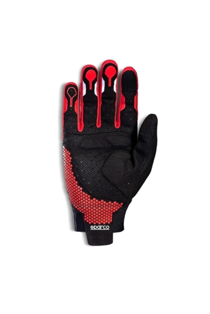 Sparco Gloves Hypergrip+ 10 Black/Red - Racecraft Industries
