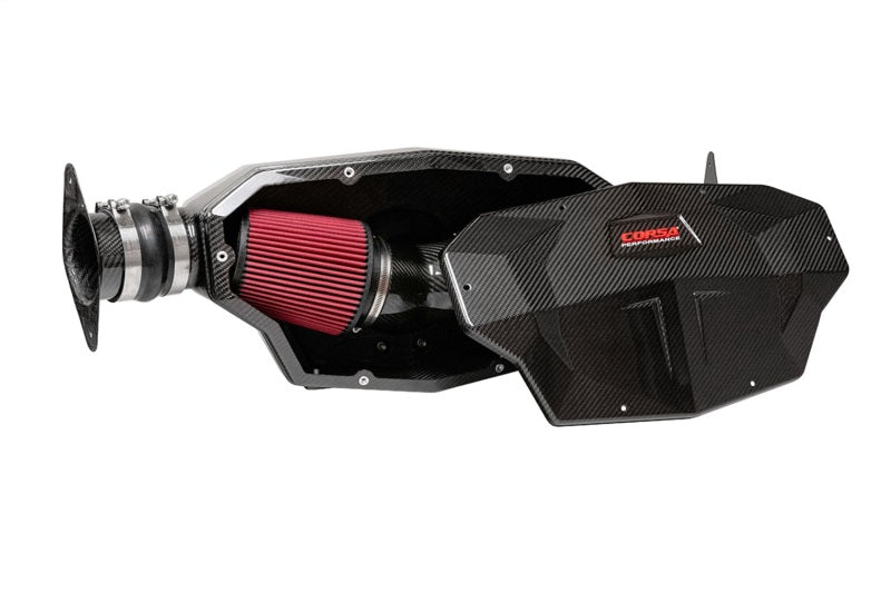 Corsa 2020-2024 Chevrolet Corvette C8 Stingray Carbon Fiber Air Intake - Racecraft Industries