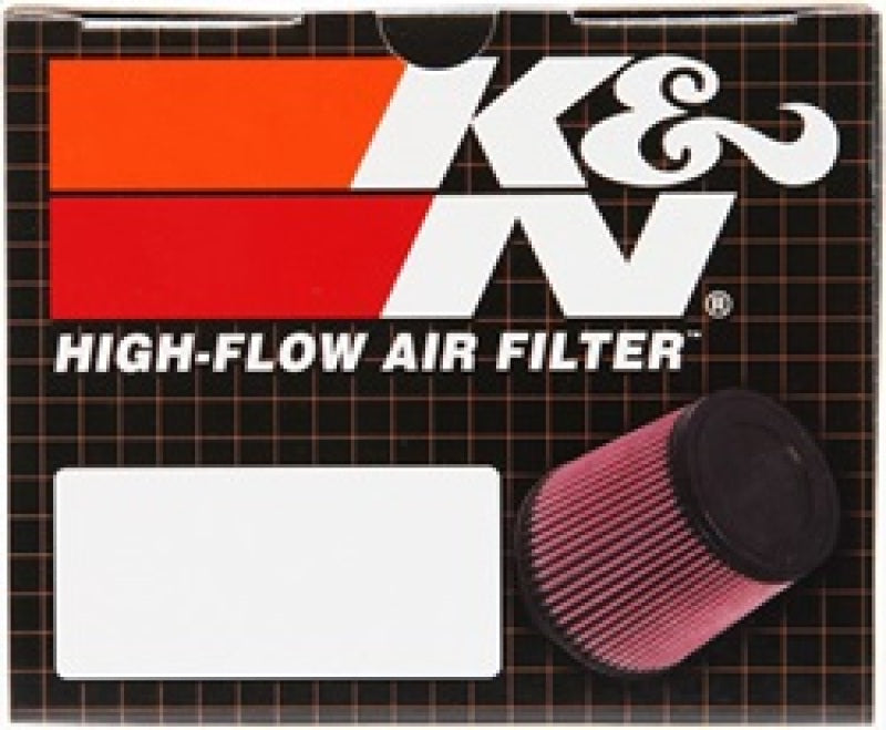 K&N Universal Rubber Filter 4.5in Flange ID / 5.875in Base OD / 5.125in Top OD / 5in Height - Racecraft Industries