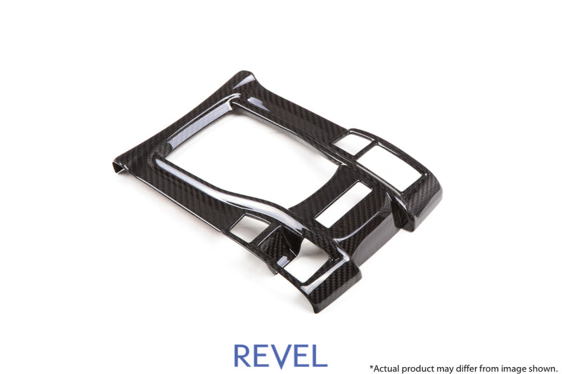 Revel GT Dry Carbon Shifter Panel Cover 17-18 Honda Civic Type-R - 1 Piece - Racecraft Industries