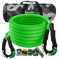Rhino USA Kinetic Energy Recovery Rope (1In X 30Ft) Green - Racecraft Industries