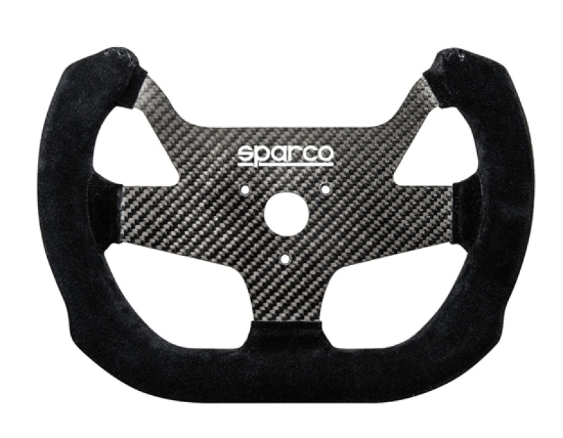 Sparco Steering Wheel F10C Carbon Suede Black - Racecraft Industries