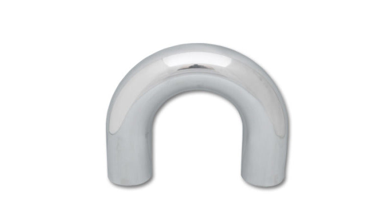 Vibrant 3.5in O.D. Universal Aluminum Tubing (180 degree Bend) - Polished - Racecraft Industries
