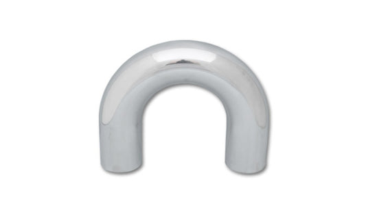 Vibrant 3.5in O.D. Universal Aluminum Tubing (180 degree Bend) - Polished - Racecraft Industries
