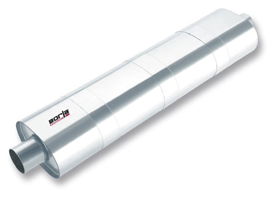 Borla 3in ID In/Out x 34in x 8.5 in x 5.5in Oval XR-1 Multi-core Racing Muffler - Racecraft Industries