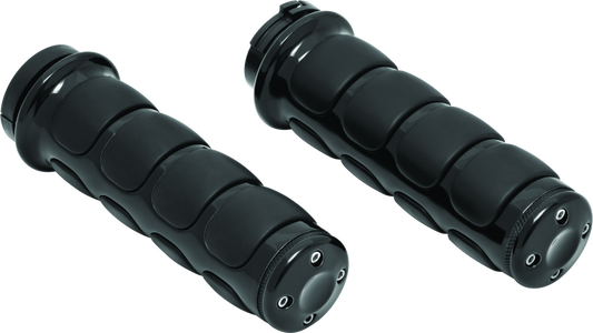 Kuryakyn ISO Grips Dual Cable Black - Racecraft Industries