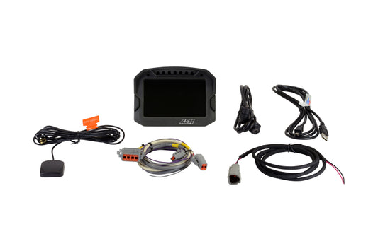 AEM CD-5LG Carbon Logging Digital Dash Display w/ Internal 10Hz GPS & Antenna - Racecraft Industries