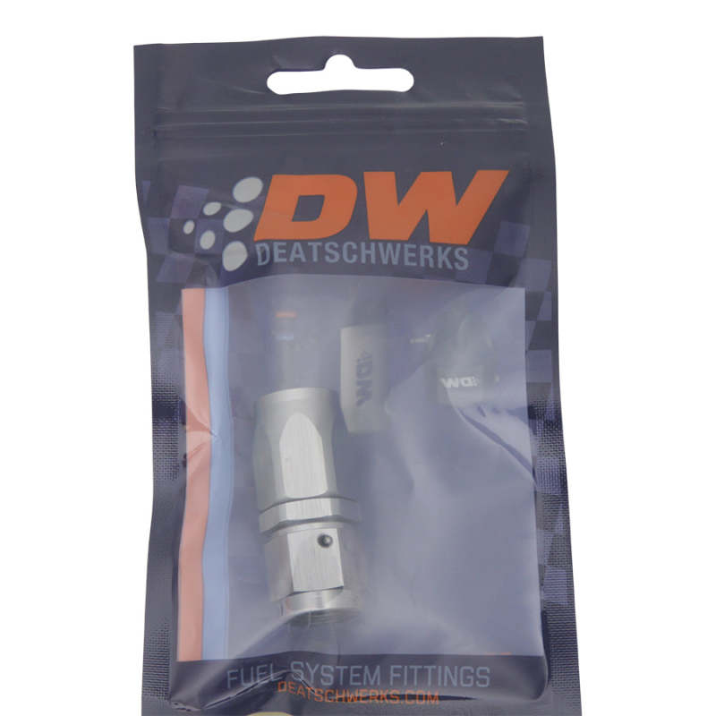 DeatschWerks 6AN Female Swivel Straight Hose End CPE - Racecraft Industries