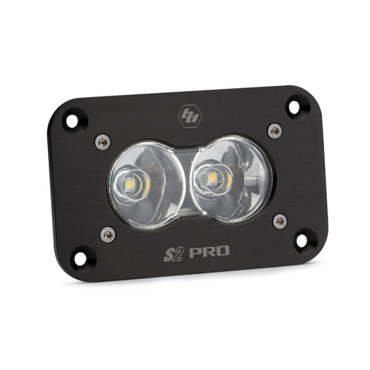 Baja Designs S2 Sport Flush Mount Work/Scene Pattern LED Work Light - Clear - Racecraft Industries