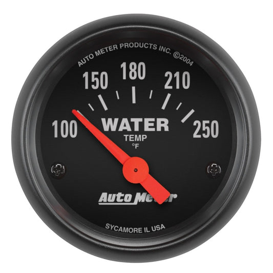 Autometer Z-Series 52mm 100-250 Degrees F. SSE Water Temp Gauge - Racecraft Industries