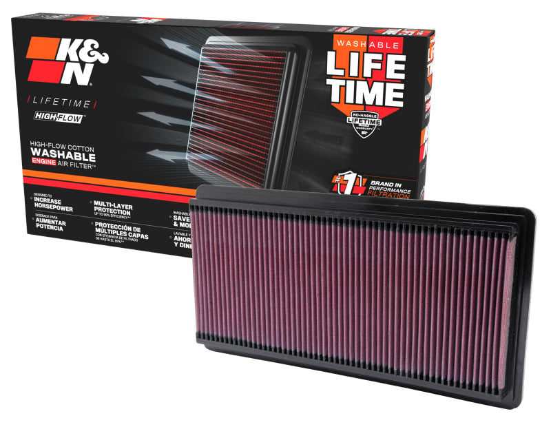K&N 96-04 Chevy Express / GMC Savana Drop In Air Filter - Racecraft Industries