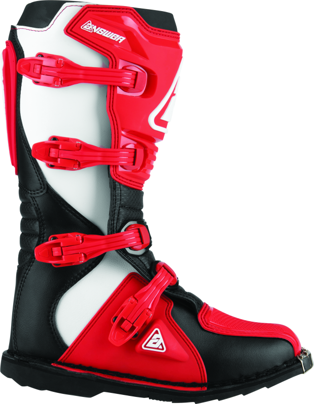 Answer AR1 Boot Black/Red - 7 - Racecraft Industries