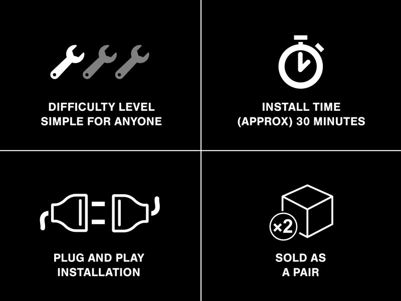 Raxiom 15-22 Ford Mustang Halo LED Tail Lights - Gloss Black Housing (Smoked Lens) - Racecraft Industries