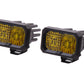 Diode Dynamics Stage Series 2 In LED Pod Sport - Yellow Combo Standard ABL (Pair) - Racecraft Industries