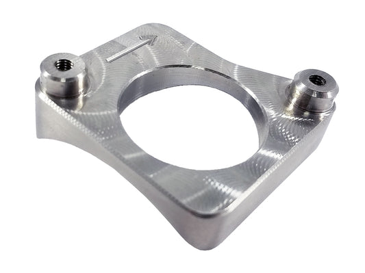 Torque Solution Subaru 02-07 WRX/STI Stainless Steel Denso MAF Flange (For 3in Piping) - Racecraft Industries