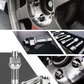 Wheel Mate Titanium Wheel Stud Conversion (Raw Ti) - M14x1.25 to M14x1.5 - 74mm - 60deg Lug Nut - Racecraft Industries