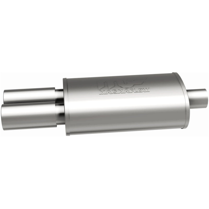 MagnaFlow Muffler W/Tip Mag SS 14X5X8 2.25/3 - Racecraft Industries