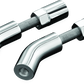 Kuryakyn Mirror Stem 3in Outward Extenders Chrome - Racecraft Industries