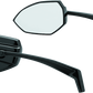 Kuryakyn Phantom Mirrors Gloss Black - Racecraft Industries