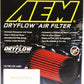 AEM 5.5in Base OD x 4.75in Top OD x 5in Height Conical Dryflow Air Filter - Racecraft Industries