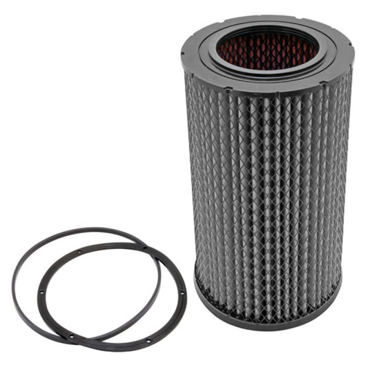 K&N Round Radial Seal 13-1/16in OD 7-9/16in ID 25-11/16in H Reverse Replacement Air Filter - HDT - Racecraft Industries