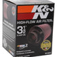 K&N Universal Rubber Filter 3 1/2inch ID FLG / 6inch Base / 4-5/8inch Top / 6inch Height - Racecraft Industries
