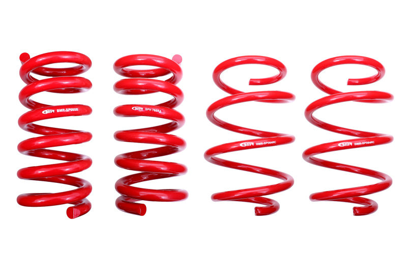 BMR 15-18 S550 Mustang Lowering Spring Kit (Set Of 4) - Red - Racecraft Industries