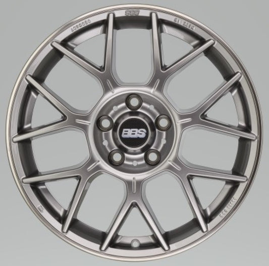 BBS XR 18x8 5x112 37mm Offset 82mm Bore PFS/Clip Req Gloss Platinum Wheel - Racecraft Industries