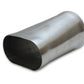 Vibrant 3in oval (Nominal) x 3in Round Transiton adapter T304 SS 6in long - Racecraft Industries