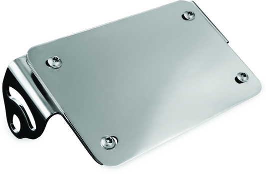 Kuryakyn License Plate Turn Signal & Marker Light Mount Chrome - Racecraft Industries