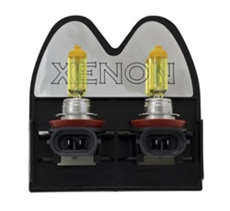Hella Optilux H11 55W XY Extreme Yellow Bulbs (Pair) - Racecraft Industries