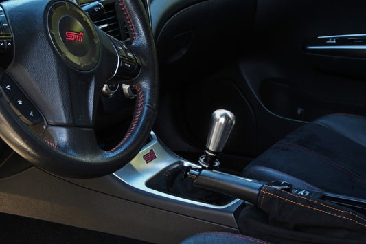 Perrin BRZ/FR-S/86 Brushed Tapered 1.8in Stainless Steel Shift Knob - Racecraft Industries