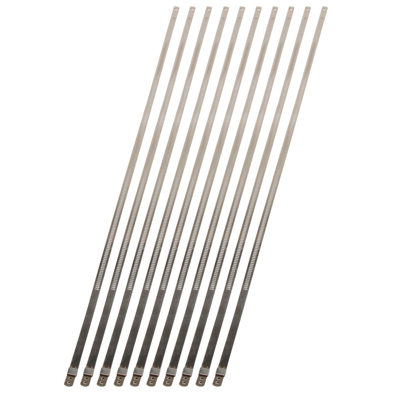 DEI Stainless Steel Positive Locking Tie 1/4in (7mm) x 20in - 10 per pack - Racecraft Industries