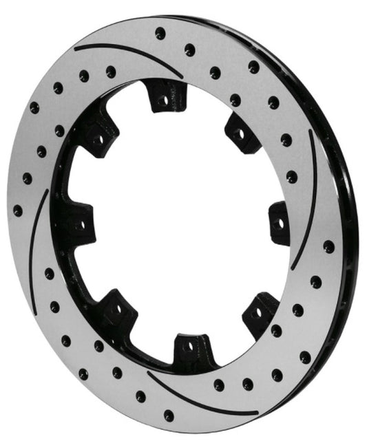 Wilwood Rotor-UL32 Iron LH-SRP BLK Drl 12.19 x .810 - 8 on 7.00in - Racecraft Industries