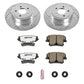 Power Stop 05-19 Chrysler 300 Rear Z26 Street Warrior Brake Kit - Racecraft Industries