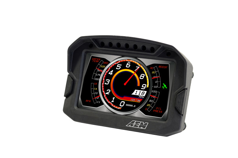 AEM CD-5LG Carbon Logging Digital Dash Display w/ Internal 10Hz GPS & Antenna - Racecraft Industries