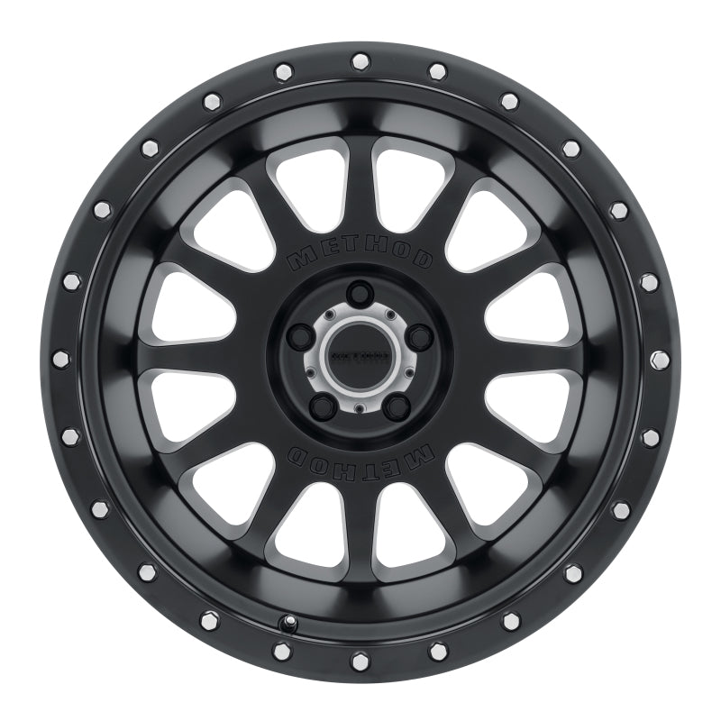 Method MR605 NV 20x10 -24mm Offset 5x5 71.5mm CB Matte Black Wheel - Racecraft Industries
